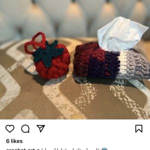 تلبيسة مناديل وتعليقة سيارة